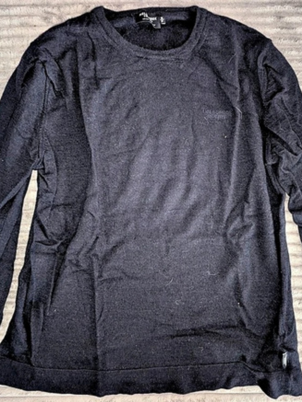 Holebrook Sweden Men's Long Sleeve Tee Size Medium Navy Blue
